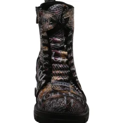 2 Go Fashion Schnürboot schwarz