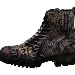 2 Go Fashion Schnürboot schwarz