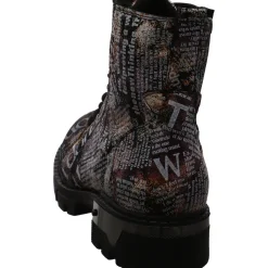 2 Go Fashion Schnürboot schwarz