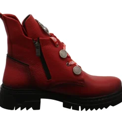 2 Go Fashion Schnürboot rot New