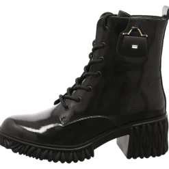 2 Go Fashion Schnürstiefelette schwarz Discount