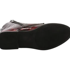 2 Go Fashion Schnürstiefelette rot