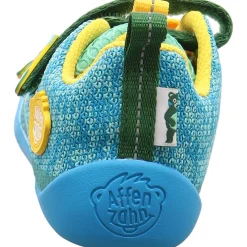 Affenzahn Barfußschuhe Knit Happy Kreativ Bär blau Discount