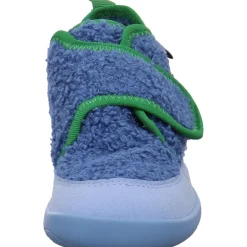 Affenzahn Hausschuh Fleecy Paradiesvogel blau Discount