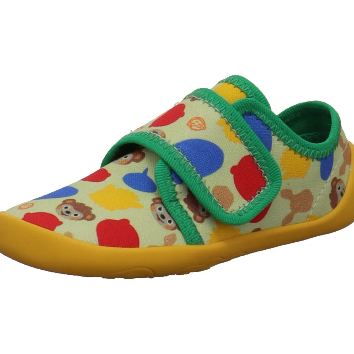 Affenzahn Hausschuh Movy 10 Jahre gelb Discount