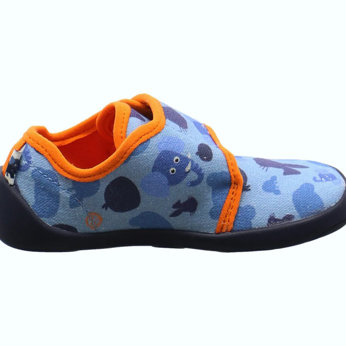 Affenzahn Hausschuh Movy Elefant blau Hot