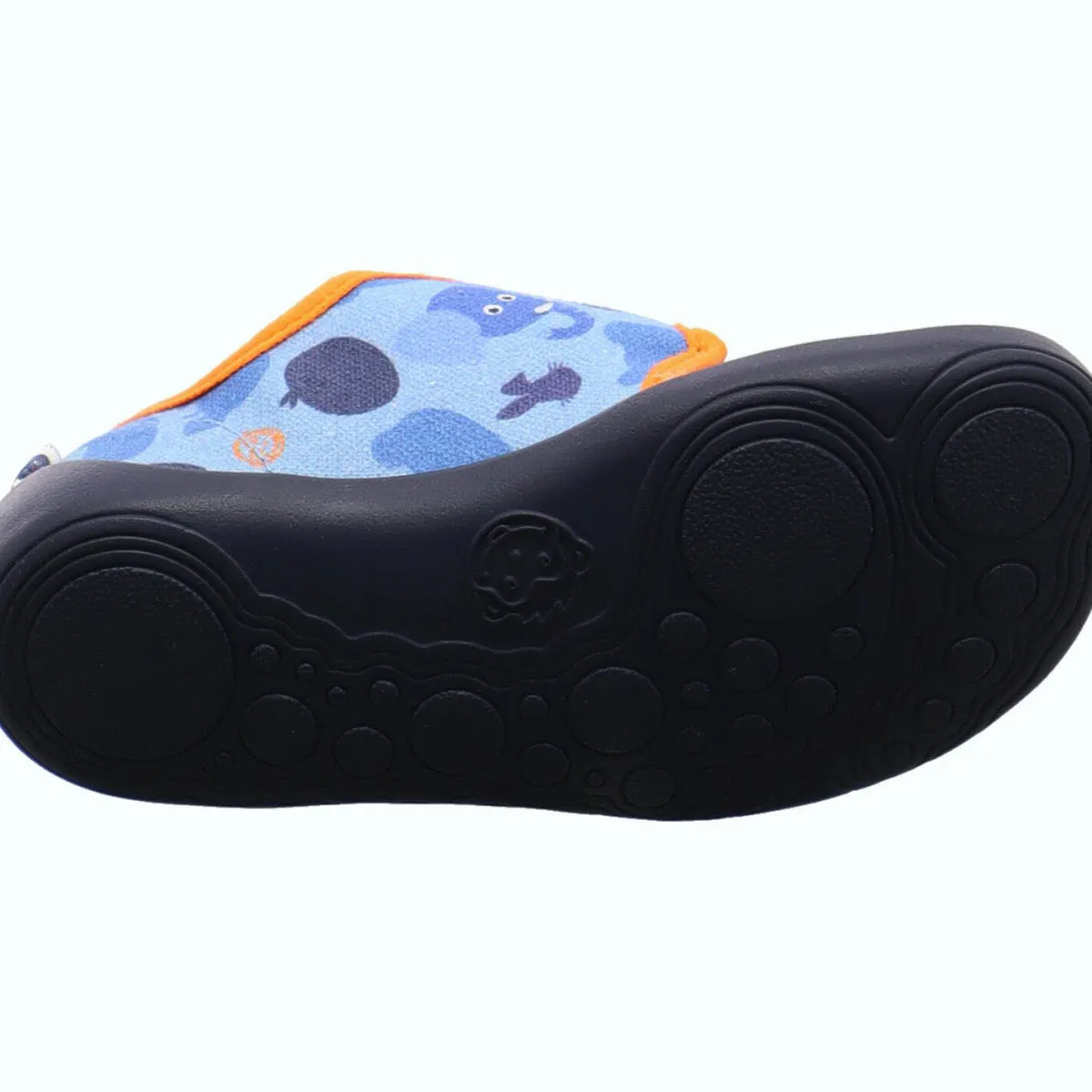 Affenzahn Hausschuh Movy Elefant blau Hot