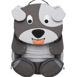 Affenzahn Rucksack Großer Freund Hund grau Hot
