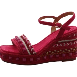 Alma en Pena Keilsandalette pink Hot
