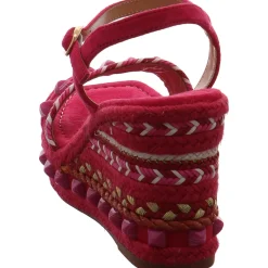Alma en Pena Keilsandalette pink Hot