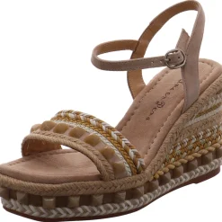 Alma en Pena Keilsandalette beige Discount