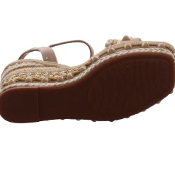 Alma en Pena Keilsandalette beige Discount