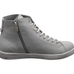 Andrea Conti Sneaker high grau New