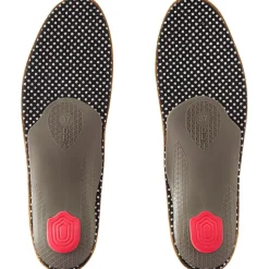 Bergal Einlegesohle Exclusiv Lederfußbett braun