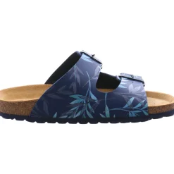 BIO life Pantolette blau Clearance