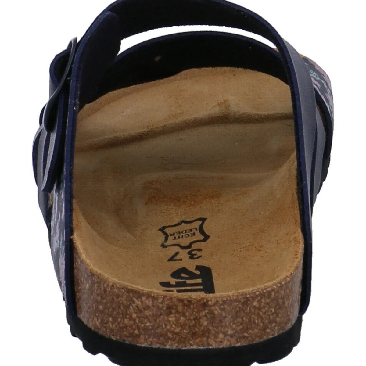 BIO life Pantolette blau Clearance