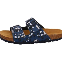 BIO life Pantolette Fußball blau Outlet
