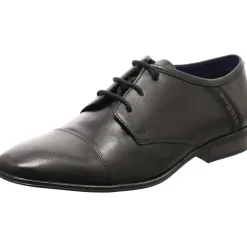 Bugatti Schnürschuh Mattia Eco schwarz Hot