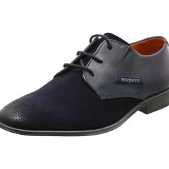 Bugatti Schnürschuh Mattia Eco blau Outlet