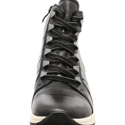 Caprice Schnürstiefelette schwarz Discount