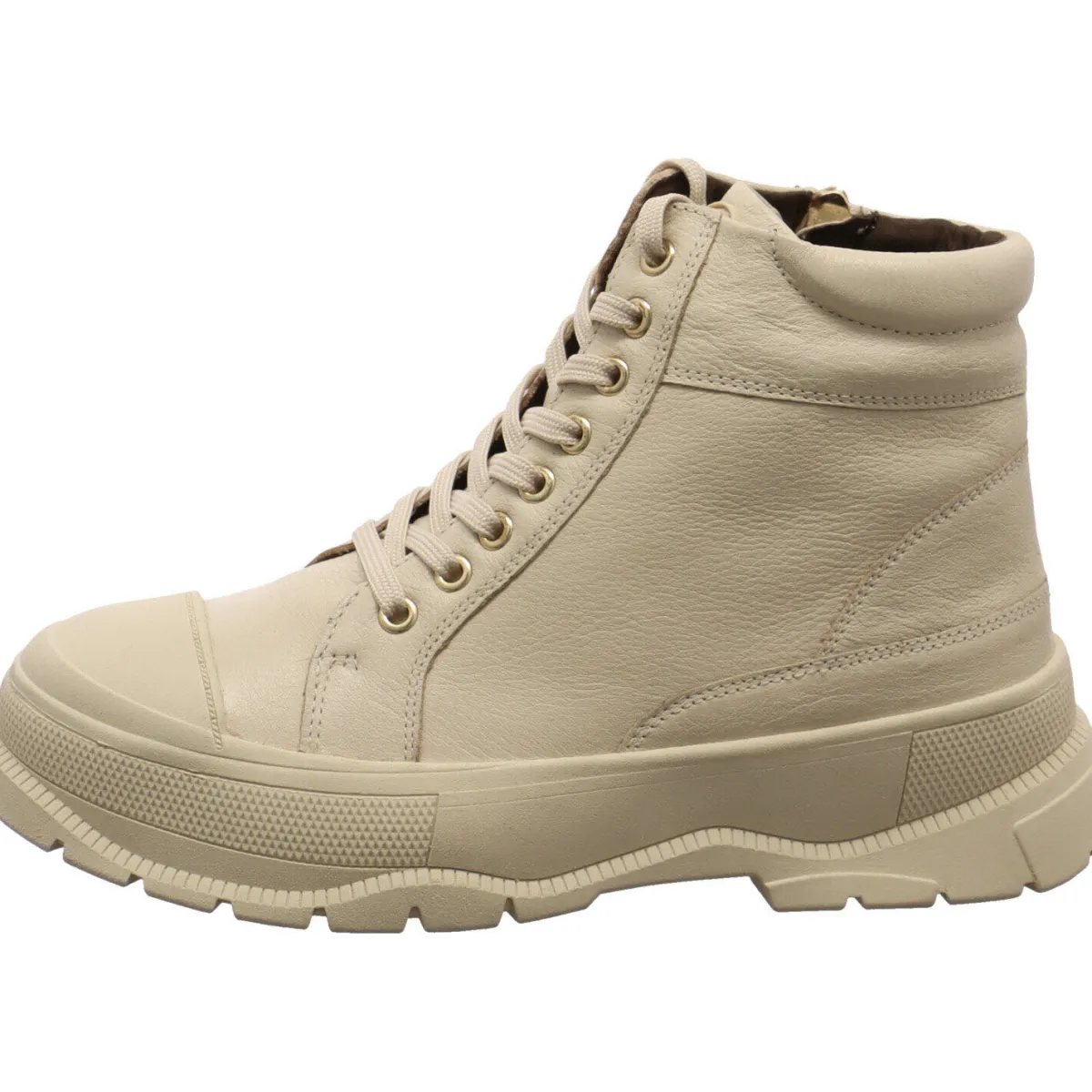 Caprice Schnürstiefelette beige Discount