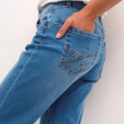 Cream Jeans CRLone Straight Leg Jeans blau Online