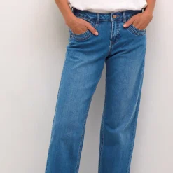 Cream Jeans CRLone Straight Leg Jeans blau Online