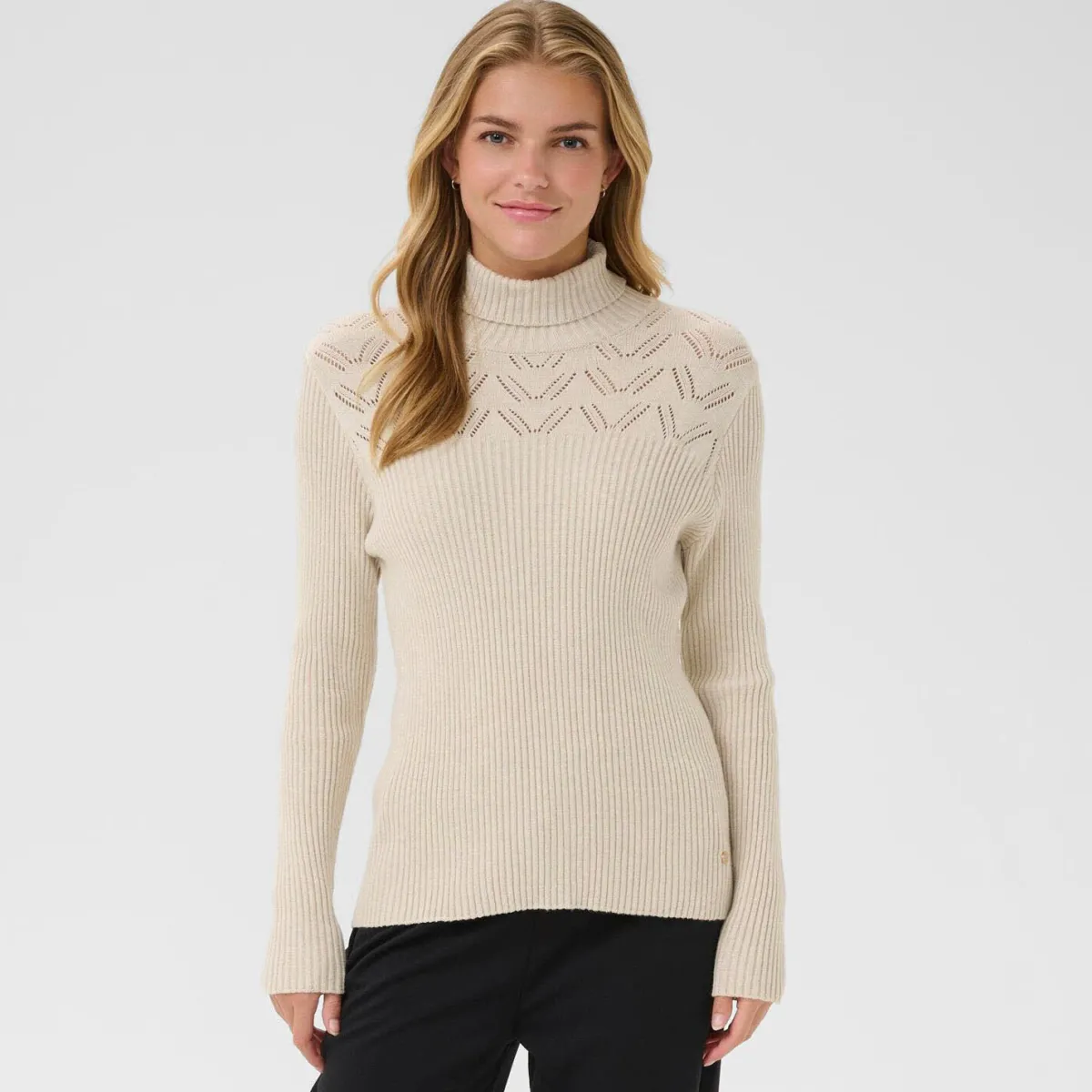 Cream Pullover CRDela beige Discount
