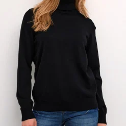 Cream Pullover CRVillea Knit Rollneck schwarz