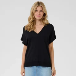 Cream Shirt CRMaro Knit Blouse schwarz Best