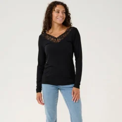 Cream Shirt CRTrulla LS schwarz Hot