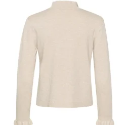 Cream Shirt CRVillea Knit Blouse beige New