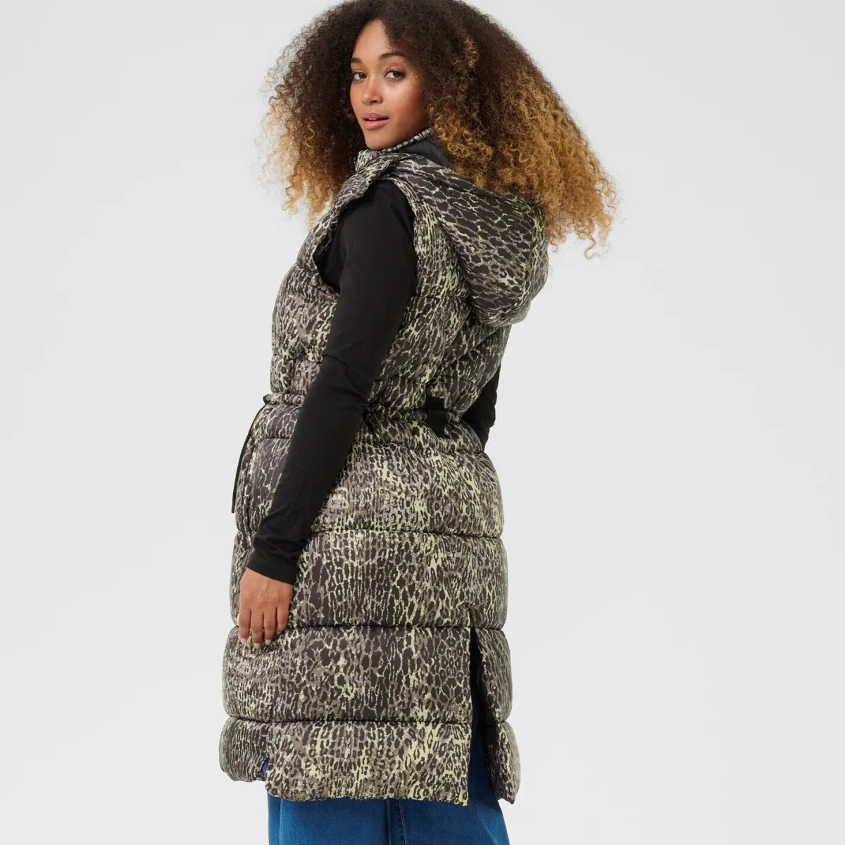 Cream Weste CRGaiagro Printed Vest braun Discount