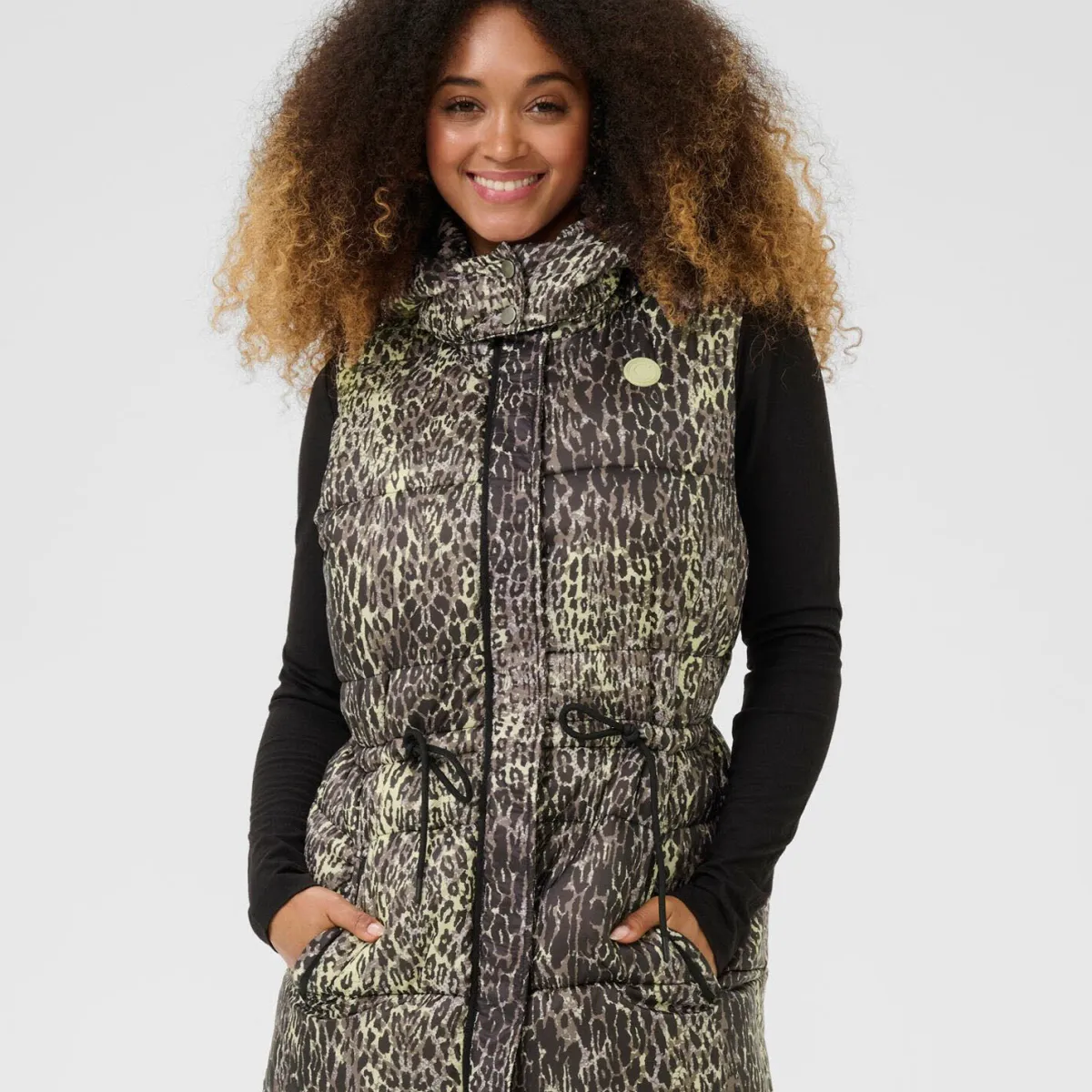 Cream Weste CRGaiagro Printed Vest braun Discount