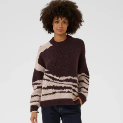 Culture Pullover CUzinna braun Online