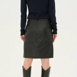 Culture Rock CUberta Lederrock schwarz Best