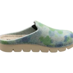 Dr. Feet Hausschuh Wooly blau Hot