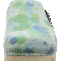 Dr. Feet Hausschuh Wooly blau Hot