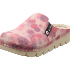 Dr. Feet Hausschuh Wooly rosa New