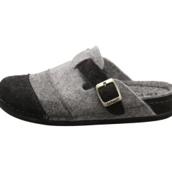Dr. Feet Hausschuh Wooly grau Sale