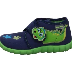Fischer Markenschuh Hausschuh Flexi blau Online