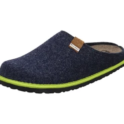 Fischer Markenschuh Hausschuh Helge blau Sale