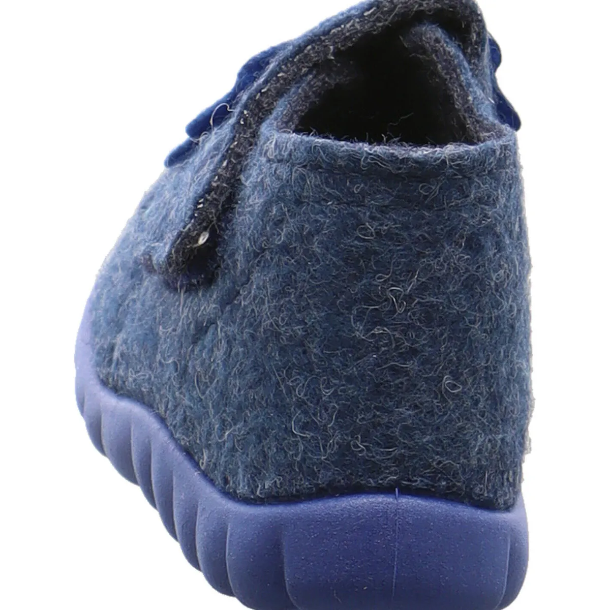 Fischer Markenschuh Hausschuh Flexi blau