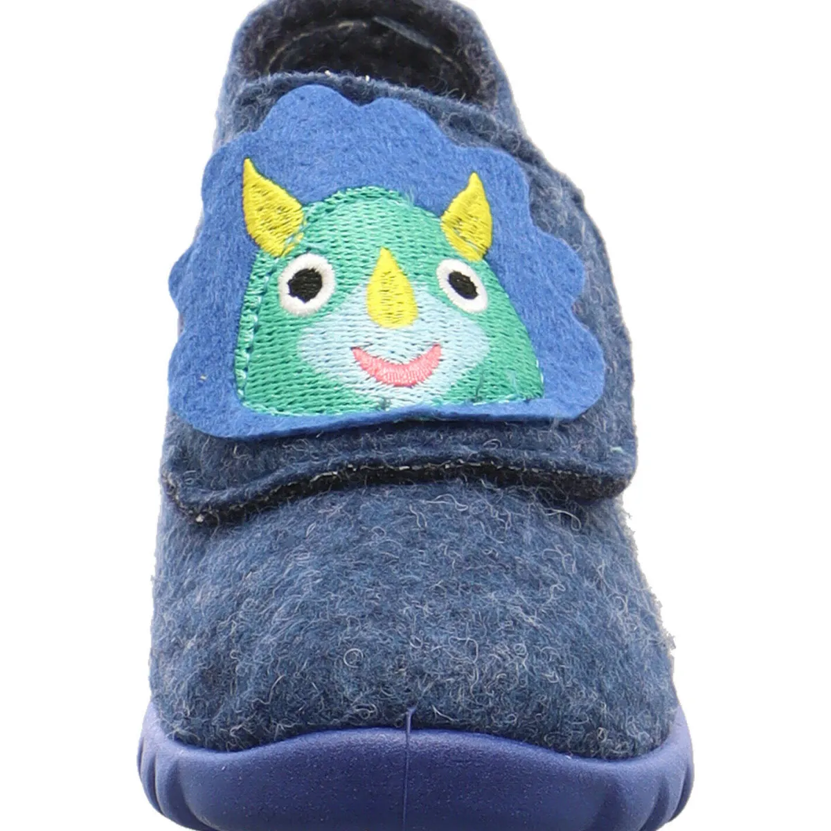 Fischer Markenschuh Hausschuh Flexi blau