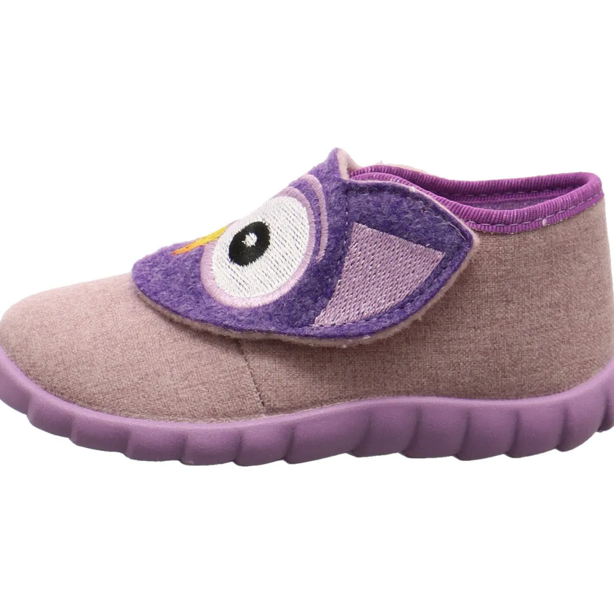 Fischer Markenschuh Hausschuh Flexi lila New