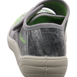 Fischer Markenschuh Hausschuh Tim grau Discount