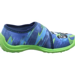 Fischer Markenschuh Hausschuh Boogy blau Best