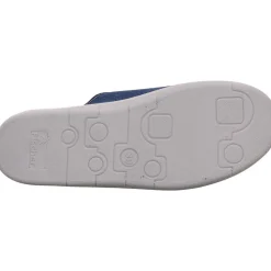 Fischer Markenschuh Hausschuh Tim blau Discount