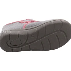 Fischer Markenschuh Hausschuh Schwan grau New