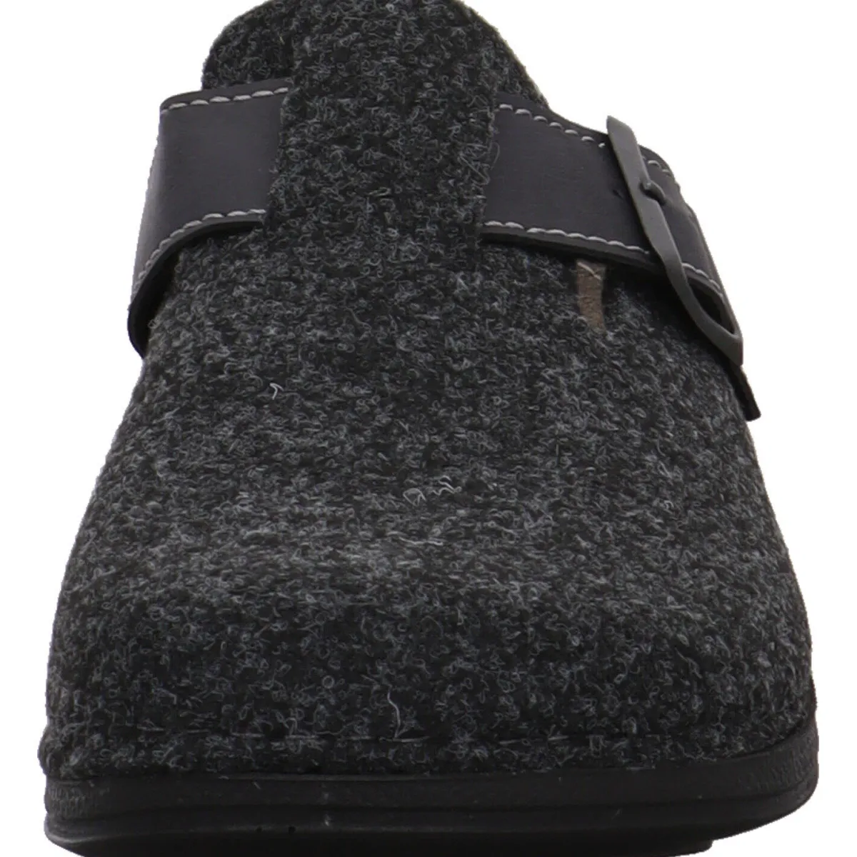 Fischer Markenschuh Hausschuh Franz grau